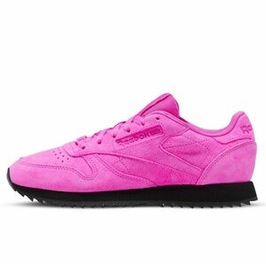 NIB - Reebok Women's CL LTHR Ripple Sneakers. Vibrant PINK.🩷🩷🩷